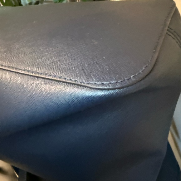 Michael Kors Navy Blue Tote Bag - Picture 9 of 13